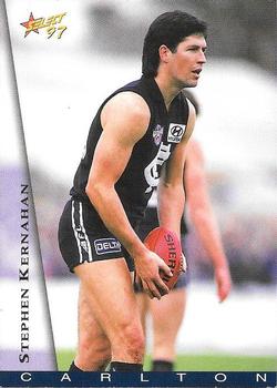 1997 Select AFL Ultimate Series #67 Stephen Kernahan Front